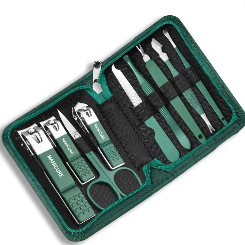 Professional Nail Care Kit β 7/10/12/18 Pcs with Travel Case.