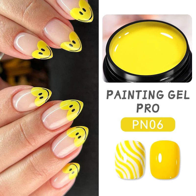 Born Pretty 5ml Nail Art Gel ā Liner & Glitter UV Gel.