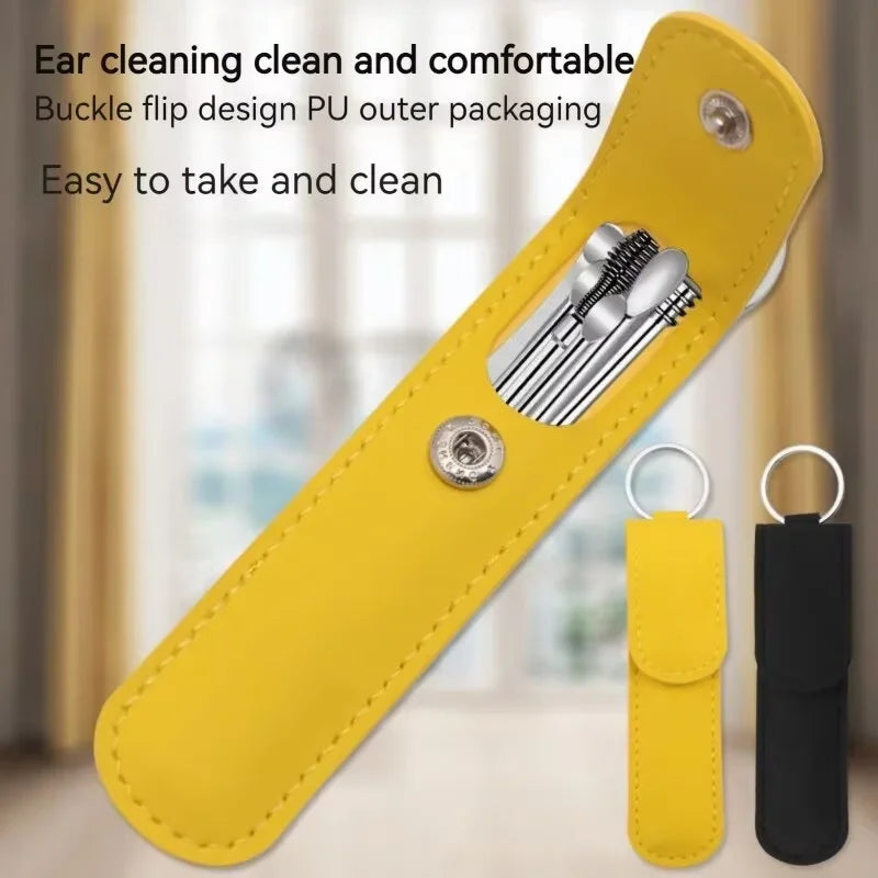 6PCS Stainless Steel Ear Cleaner Set