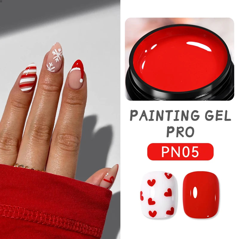 Born Pretty 5ml Nail Art Gel ā Liner & Glitter UV Gel.