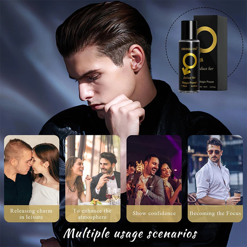 Magnetic Man – Pheromone Perfume for Men | 90ml Seduction Spray.