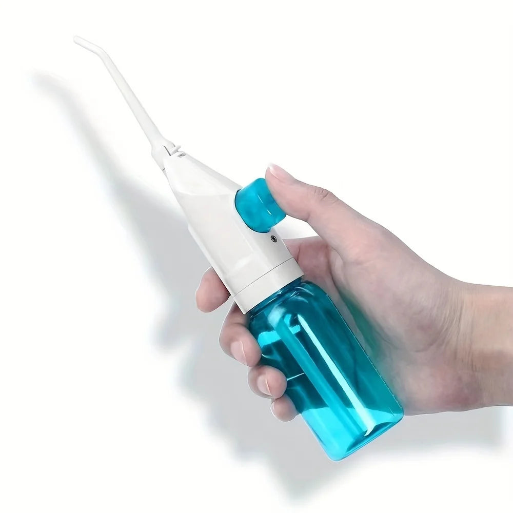Portable High-Pressure Oral Irrigator.