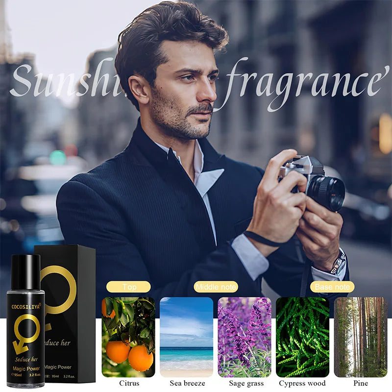 Magnetic Man – Pheromone Perfume for Men | 90ml Seduction Spray.