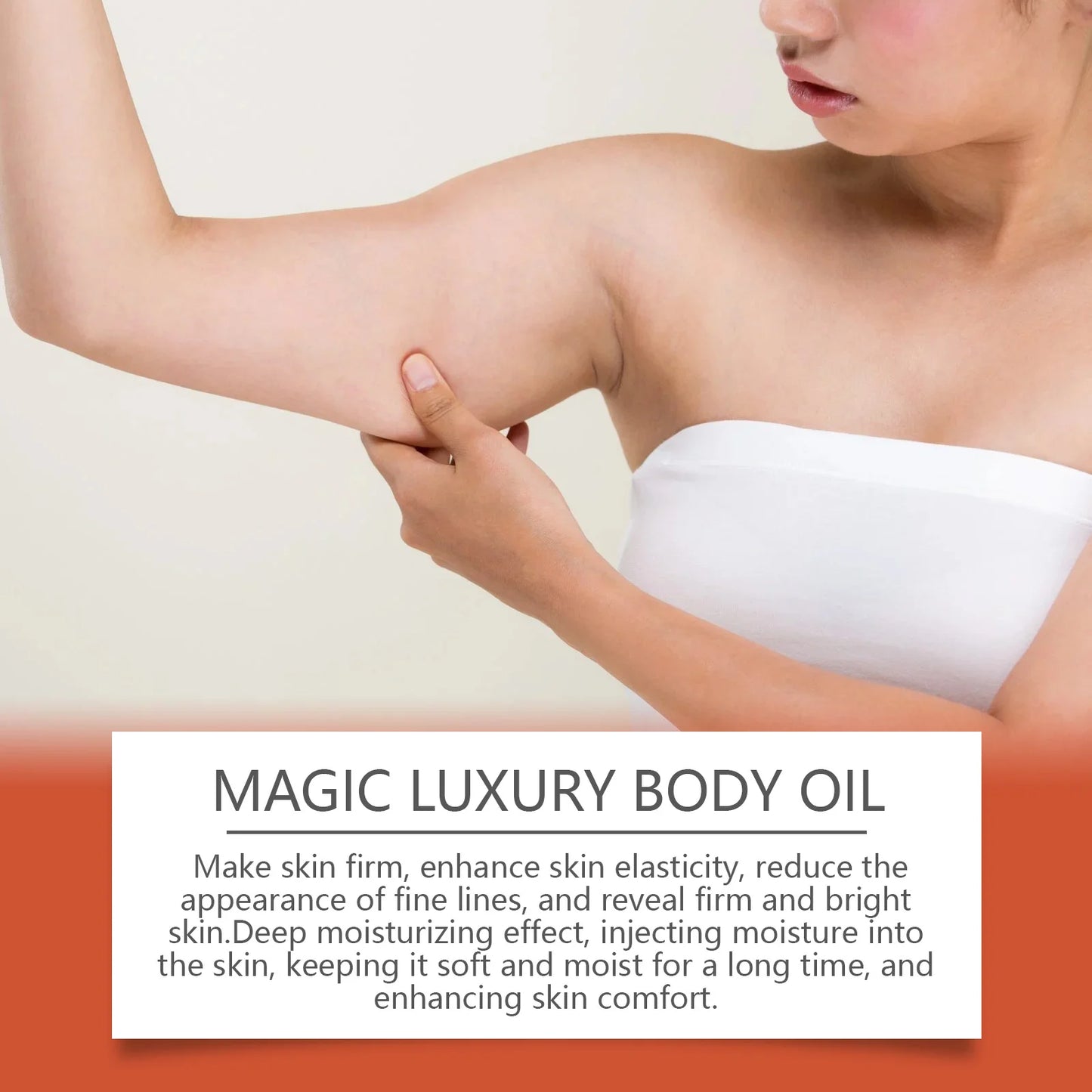 Luxury Magic Body Oil ā Deeply Moisturizing & Firming for Dry Skin | Chest & Thighs