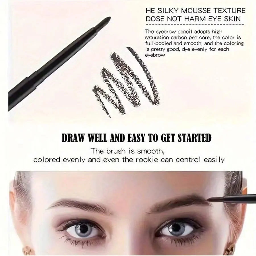 Set of 5 Waterproof Black Eyeliners ā Long-Lasting & Easy Application.