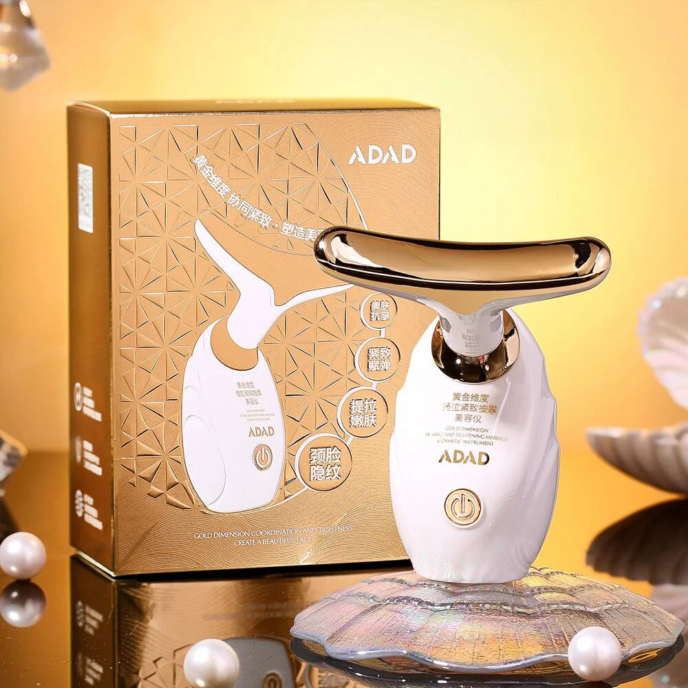 3-in-1 Facial, Neck & Eye Massager ā Anti-Aging Beauty Tool