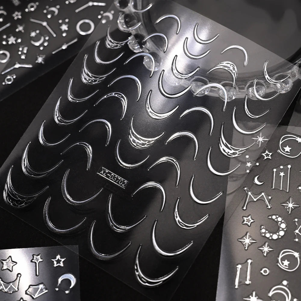 Shiny Nail Stickers.