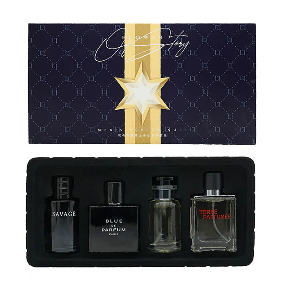 Luxury Men's Perfume Set – 4x100ml Gift Box.