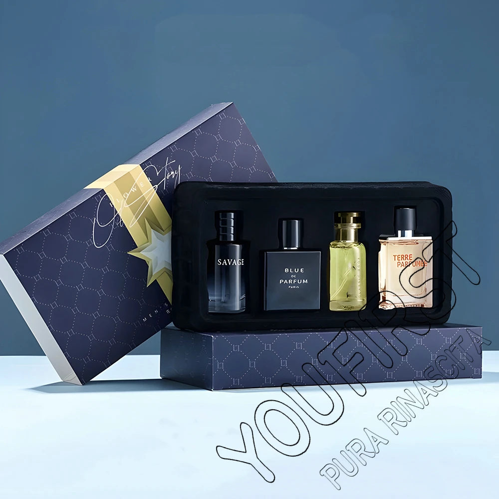 Luxury Men's Perfume Set – 4x100ml Gift Box.