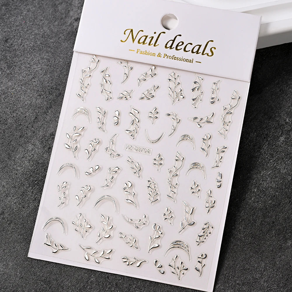 Shiny Nail Stickers.