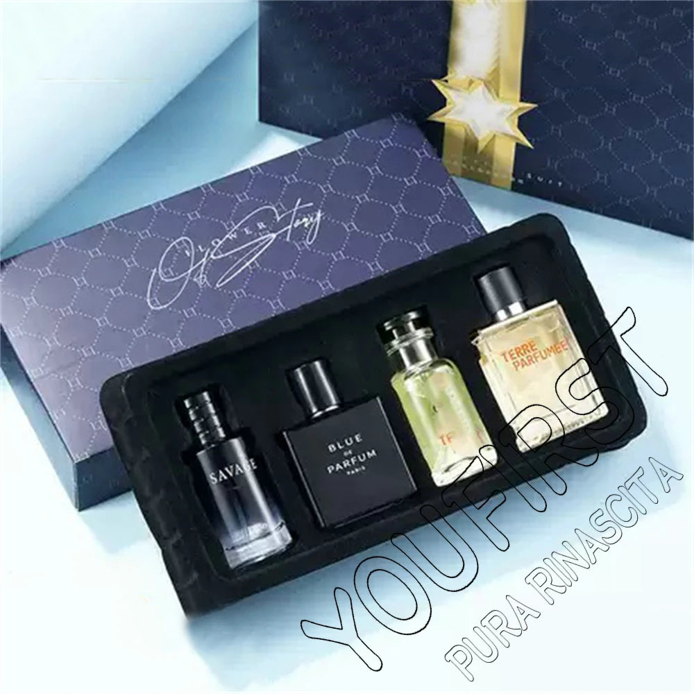Luxury Men's Perfume Set – 4x100ml Gift Box.