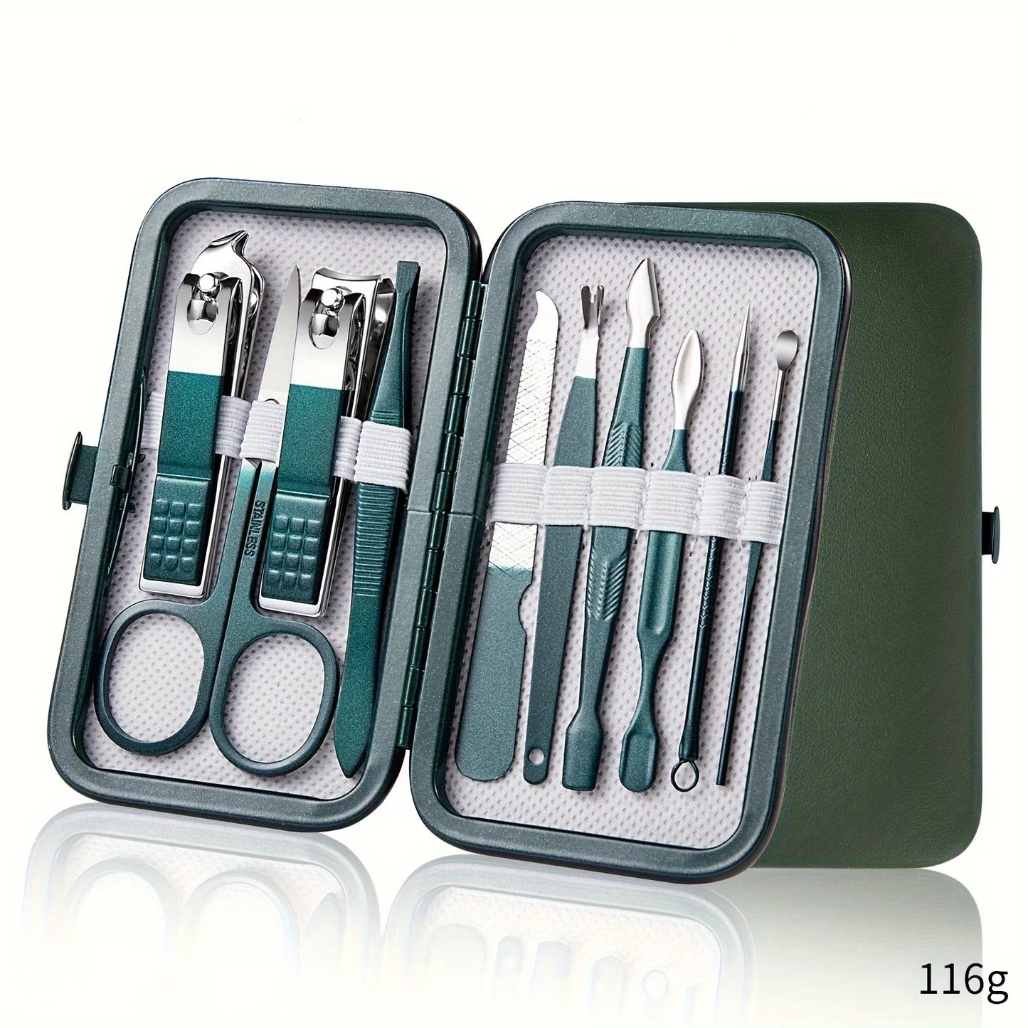 Professional Nail Care Kit β 7/10/12/18 Pcs with Travel Case.