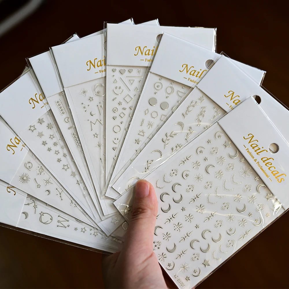 Shiny Nail Stickers.