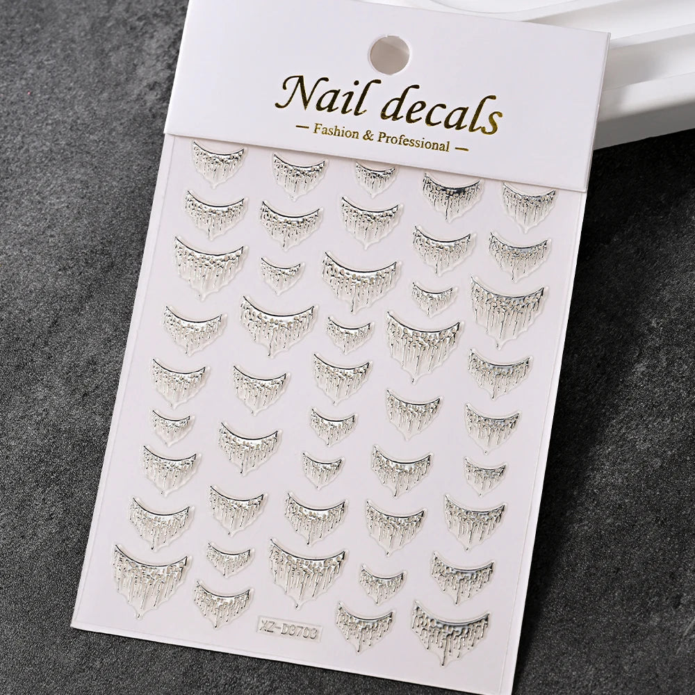 Shiny Nail Stickers.