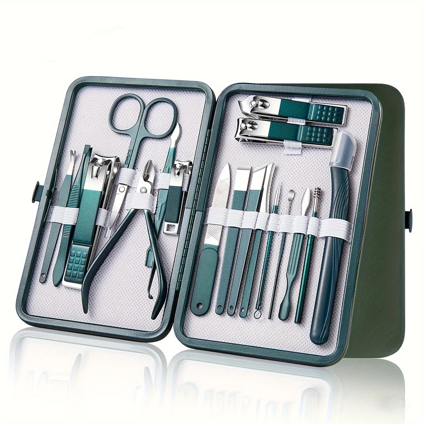 Professional Nail Care Kit β 7/10/12/18 Pcs with Travel Case.