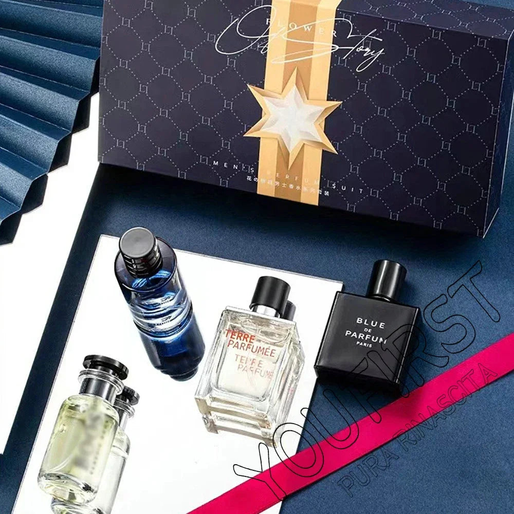 Luxury Men's Perfume Set – 4x100ml Gift Box.