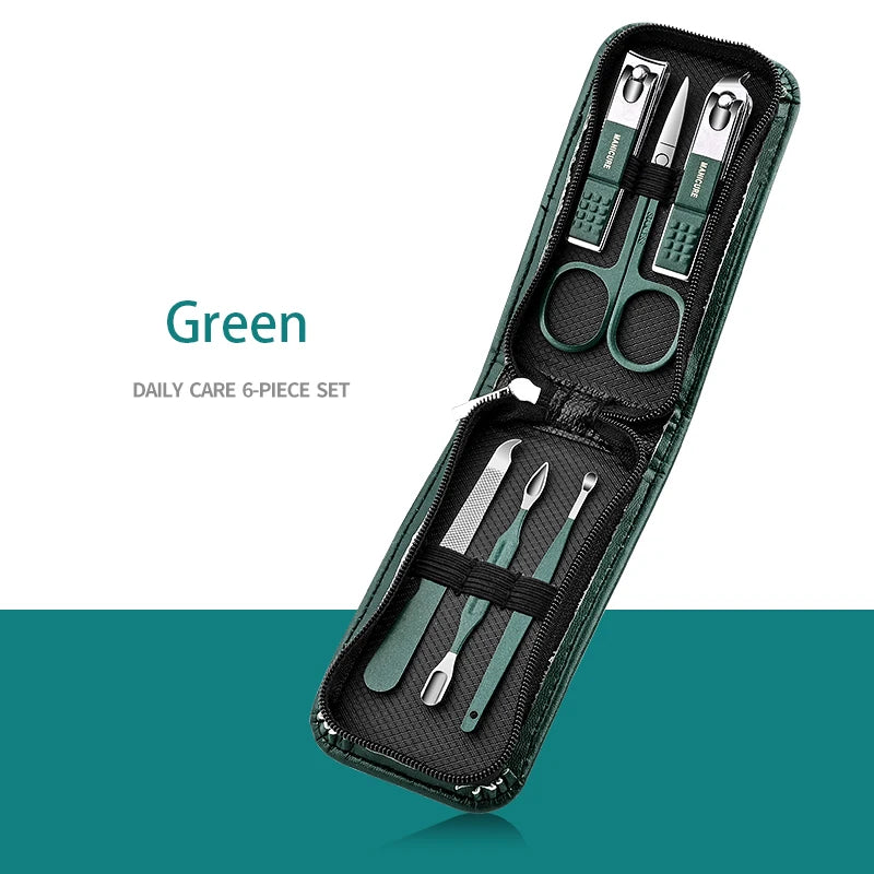 Professional Nail Care Kit β 7/10/12/18 Pcs with Travel Case.