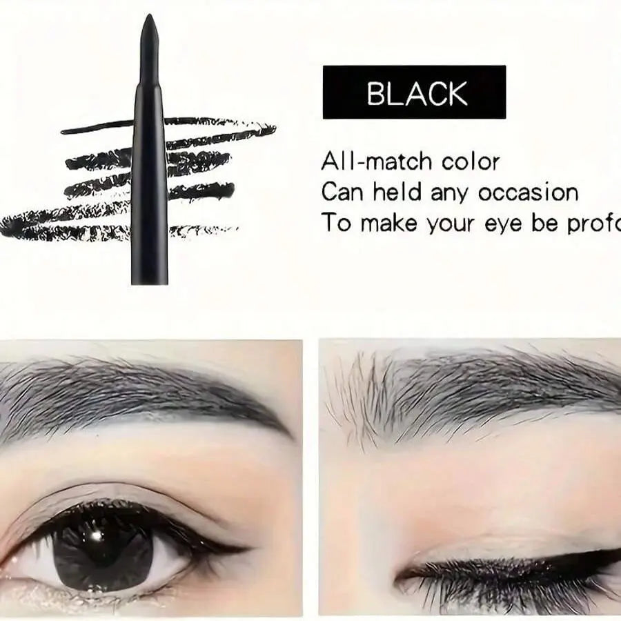 Set of 5 Waterproof Black Eyeliners ā Long-Lasting & Easy Application.
