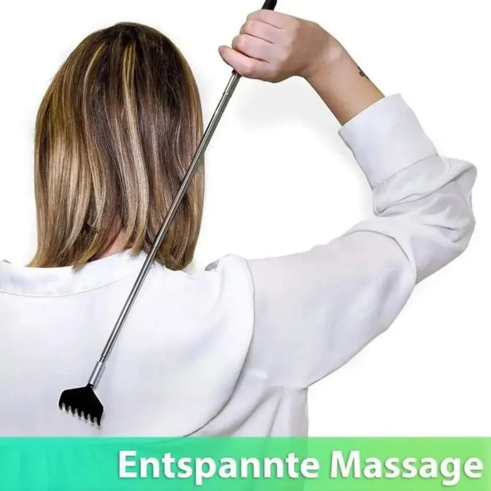 Telescopic Stainless Steel Back Scratcher