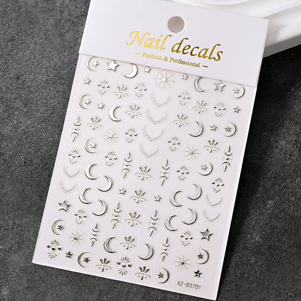 Shiny Nail Stickers.