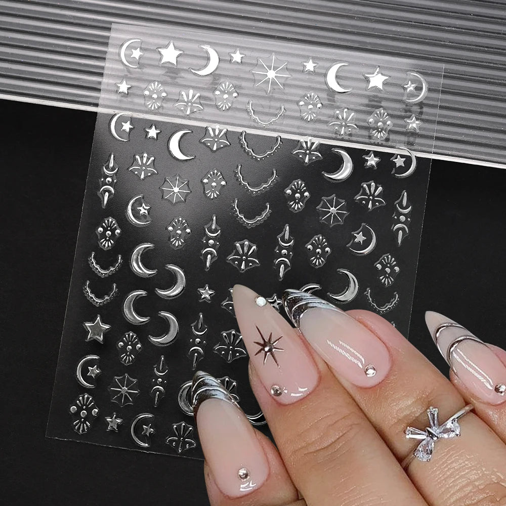 Shiny Nail Stickers.
