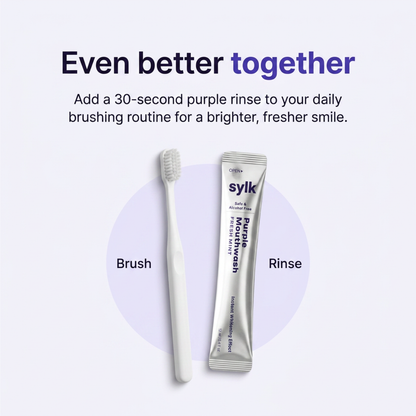 Purple Teeth Whitening Mouthwash – Instant Colour Correcting Formula