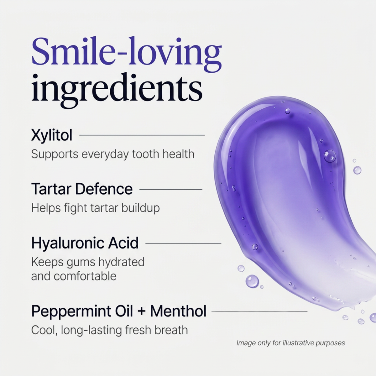 Purple Teeth Whitening Mouthwash – Instant Colour Correcting Formula