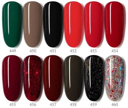 VENALISA 7.5ml Nail Gel Polish VIP5 HEMA Free Semi Permanent Soak off UV LED Nail Gel Varnish Full Coverage Nail Gel Lacquer Makeup art