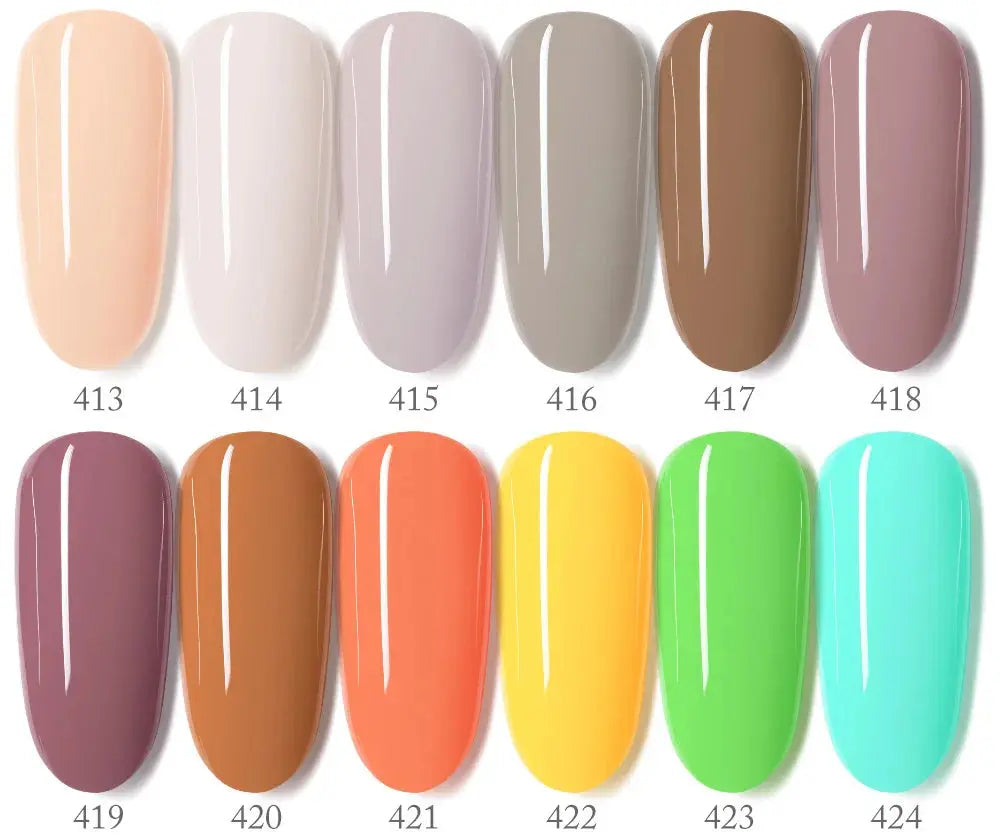 VENALISA 7.5ml Nail Gel Polish VIP5 HEMA Free Semi Permanent Soak off UV LED Nail Gel Varnish Full Coverage Nail Gel Lacquer Makeup art