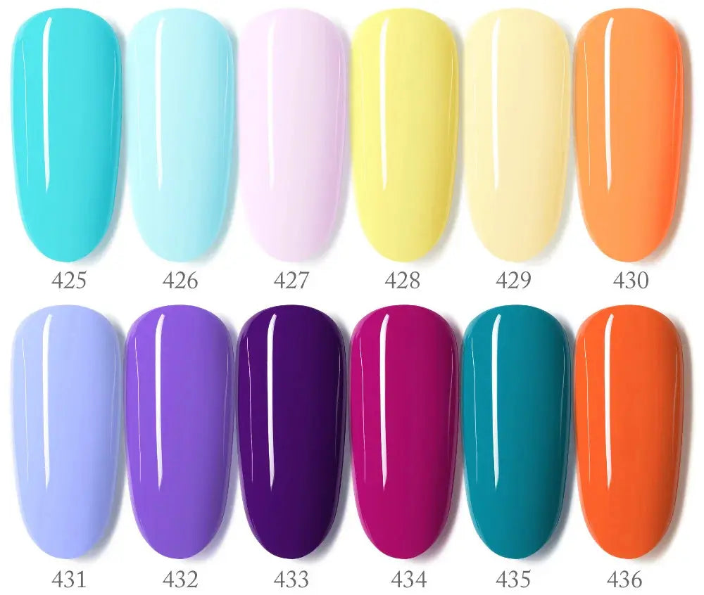 VENALISA 7.5ml Nail Gel Polish VIP5 HEMA Free Semi Permanent Soak off UV LED Nail Gel Varnish Full Coverage Nail Gel Lacquer Makeup art