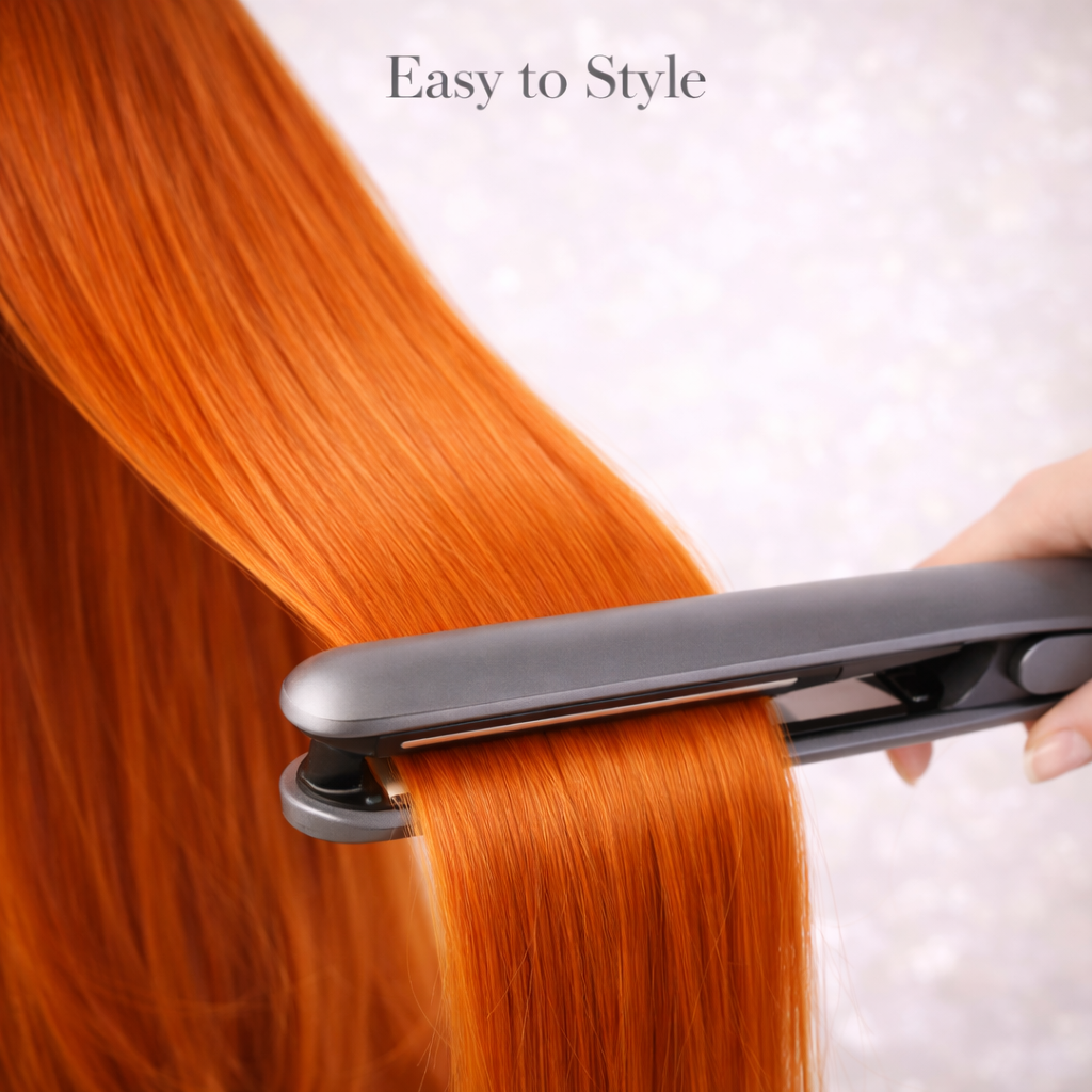 The "Ultra-Sleek" 80cm Statement Wig Makeup art