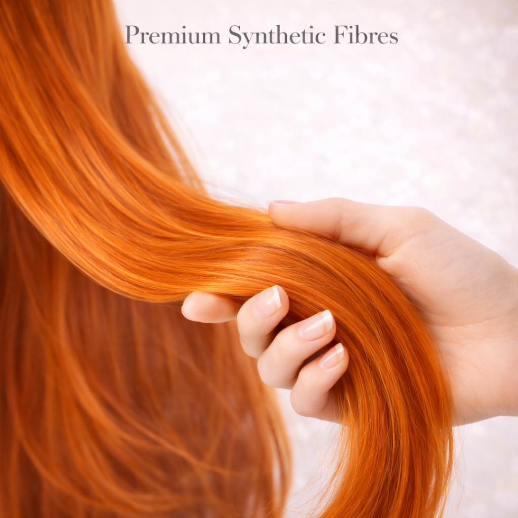 The "Ultra-Sleek" 80cm Statement Wig Makeup art