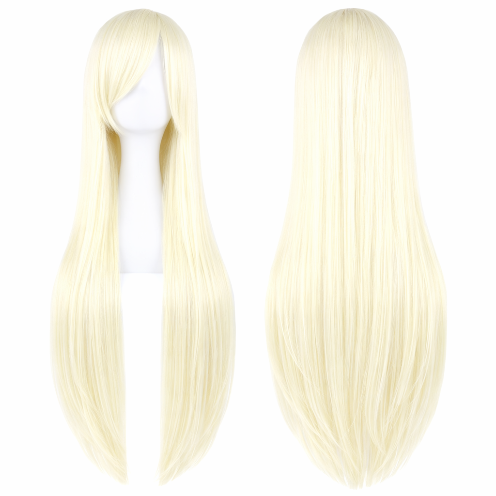 The "Ultra-Sleek" 80cm Statement Wig Makeup art