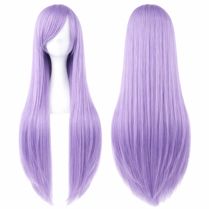 The "Ultra-Sleek" 80cm Statement Wig Makeup art