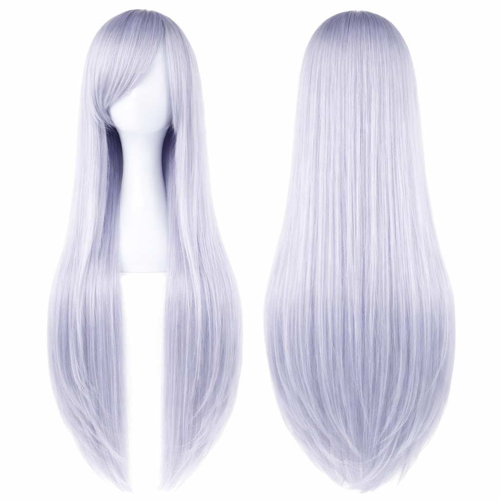 The "Ultra-Sleek" 80cm Statement Wig Makeup art