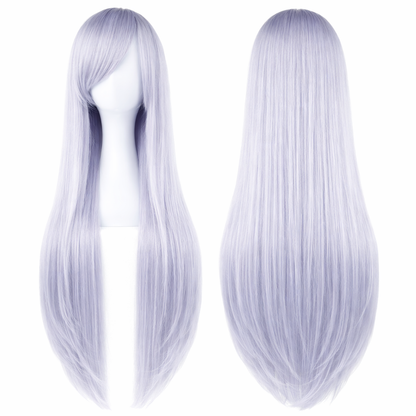 The "Ultra-Sleek" 80cm Statement Wig Makeup art