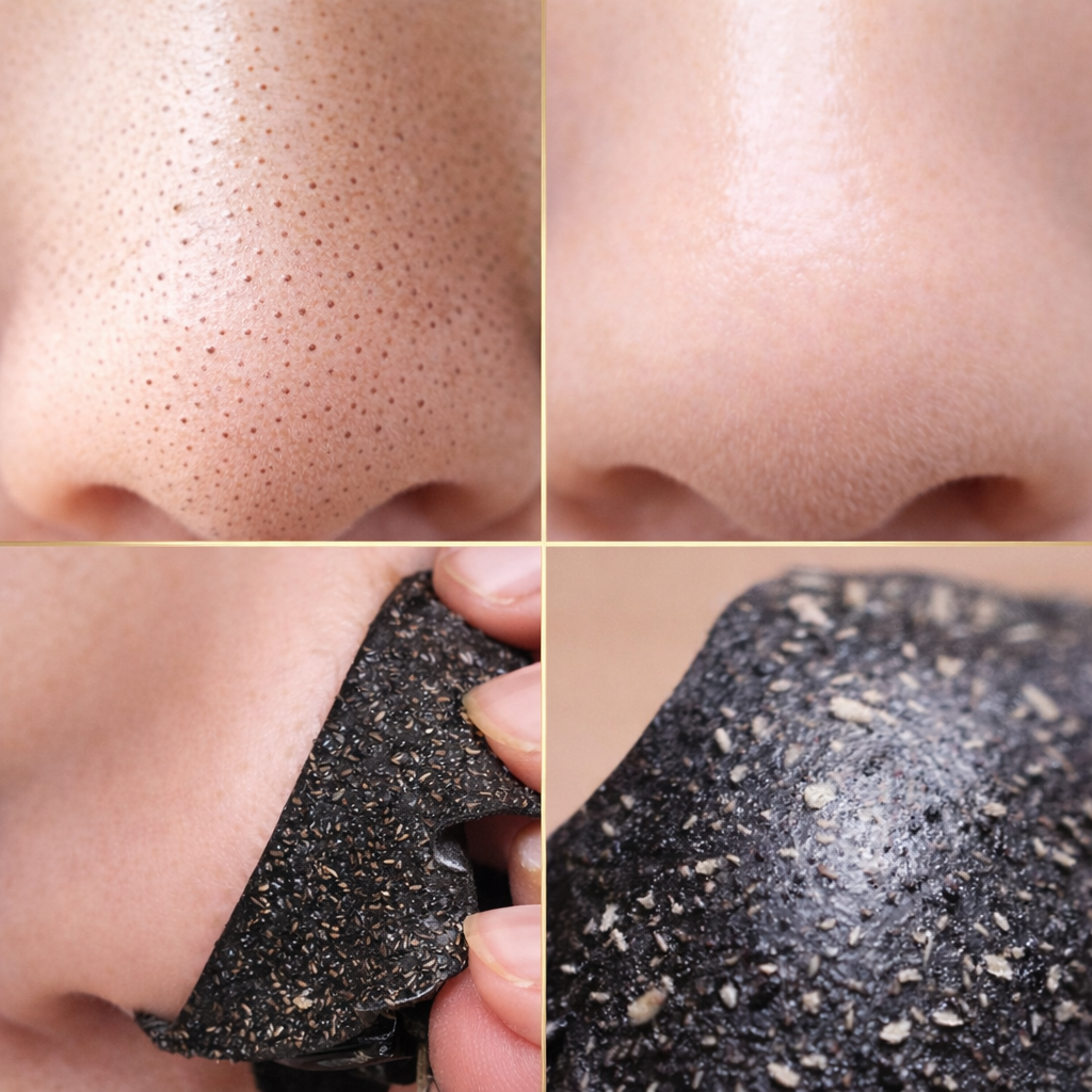 The Pore Purifier™ | Deep Cleansing Charcoal Strips Makeup art