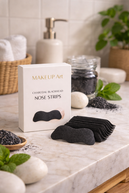 The Pore Purifier™ | Deep Cleansing Charcoal Strips Makeup art