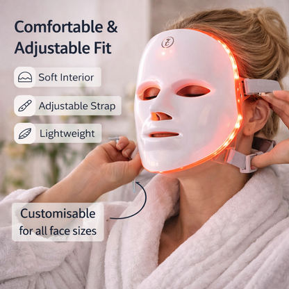 The Derma-Lux™ | 7-Color LED Light Therapy Mask - Makeup Art