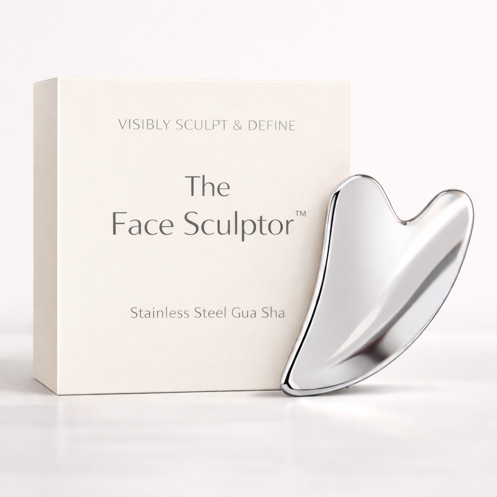 The Face Sculptor™ | Stainless Steel Cooling Gua Sha Makeup art