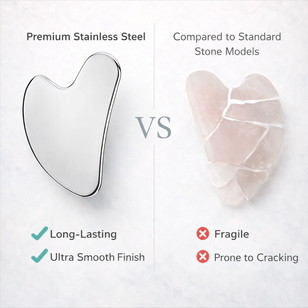 The Face Sculptor™ | Stainless Steel Cooling Gua Sha Makeup art