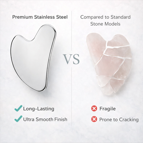 The Face Sculptor™ | Stainless Steel Cooling Gua Sha Makeup art