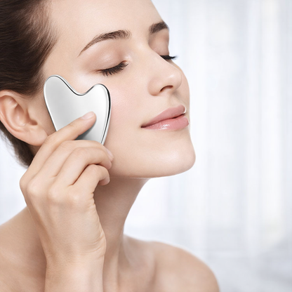 The Face Sculptor™ | Stainless Steel Cooling Gua Sha Makeup art