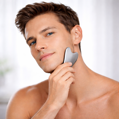 The Face Sculptor™ | Stainless Steel Cooling Gua Sha Makeup art
