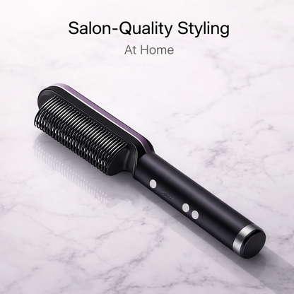 Hair Straightener Brush - Fast Heating Styling Comb Makeup art