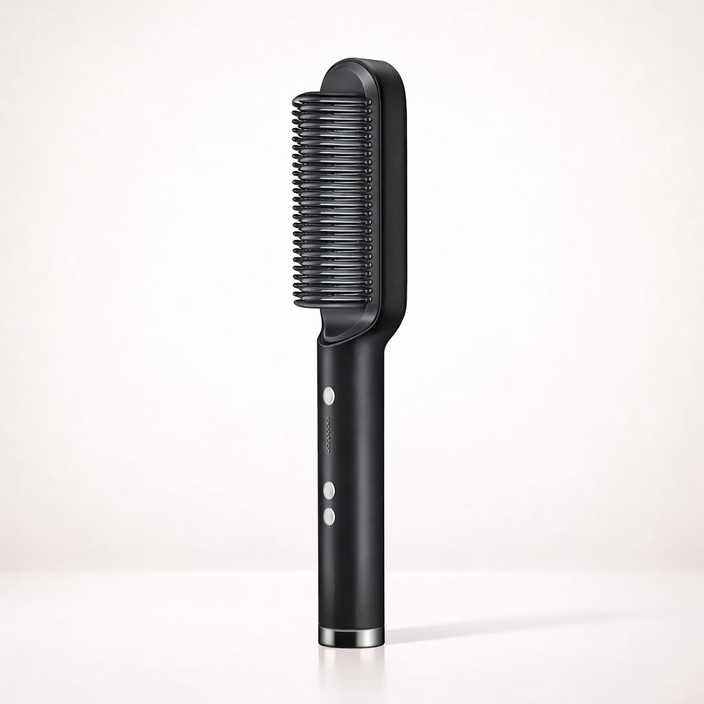 Hair Straightener Brush - Fast Heating Styling Comb Makeup art