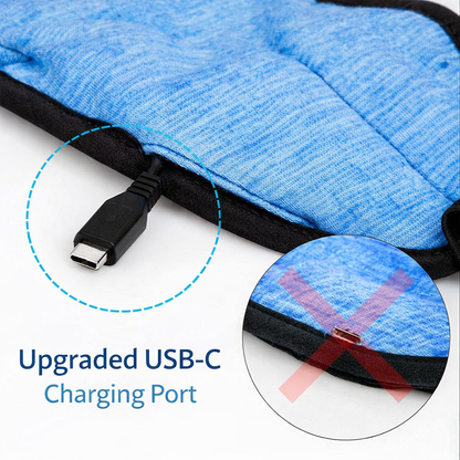 3D Contoured Bluetooth Sleep Mask Makeup art