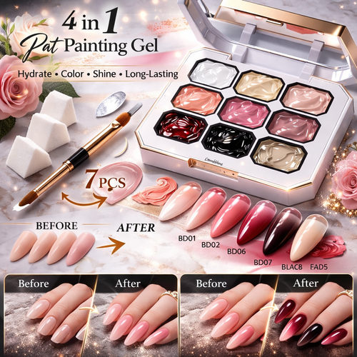The Master Palette™ | 9-Color Solid Nail Art Gel Makeup art