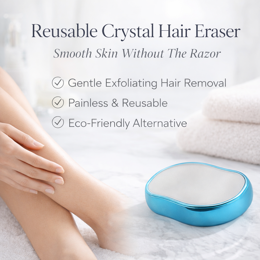Crystal Hair Eraser (Painless & Reusable) Makeup art