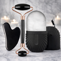Facial Contouring Ice Roller & Gua Sha Set Makeup art